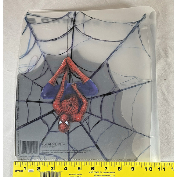 Spider-Man 2 Vtg Starpoint 2004 Movie Promo 1" Binder Notebook Marvel School - Picture 4 of 11